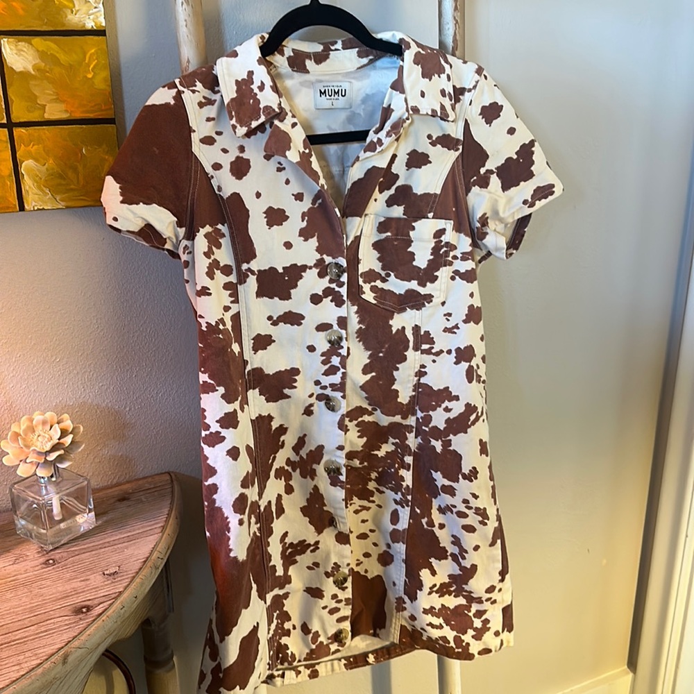 Colombia Collared Dress in Holy Cow
Show Me Your Mumu